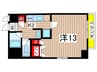 アークブレインⅡ 1Kの間取り
