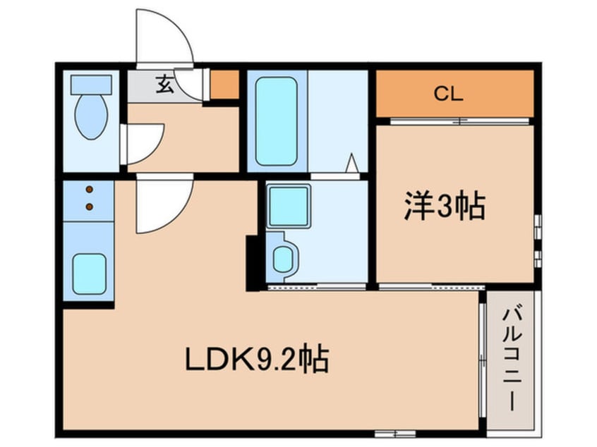 間取図 Grandtic　Moralis N