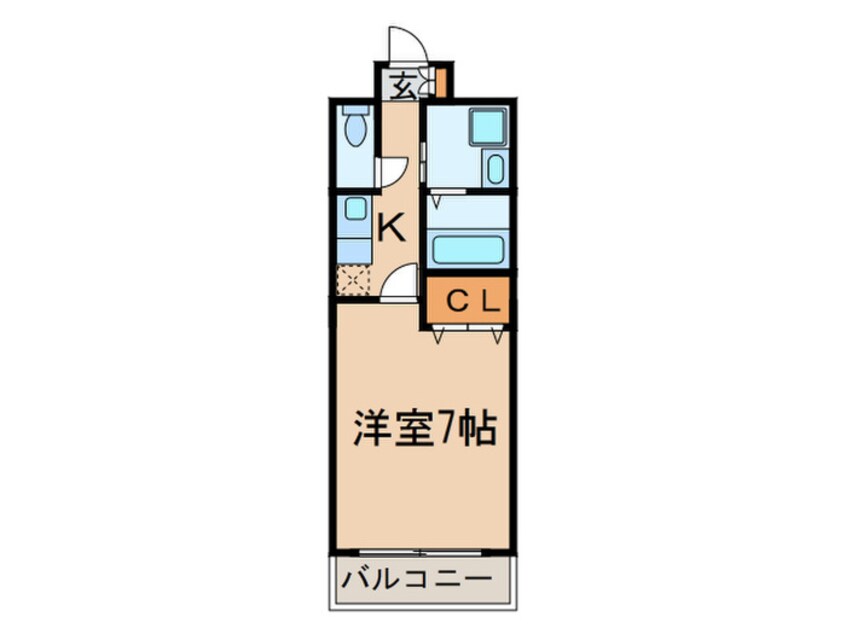 間取図 セオークス東山