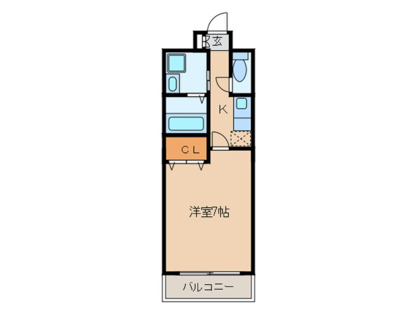 間取図 セオークス東山