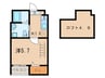 i-smart 3 1Kの間取り