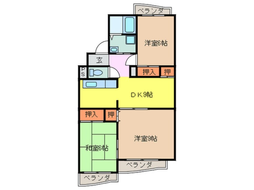 間取図 ベネ・ドマ－ニ