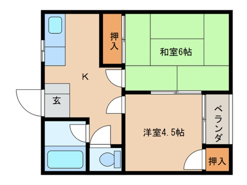 間取図 京第一マンション