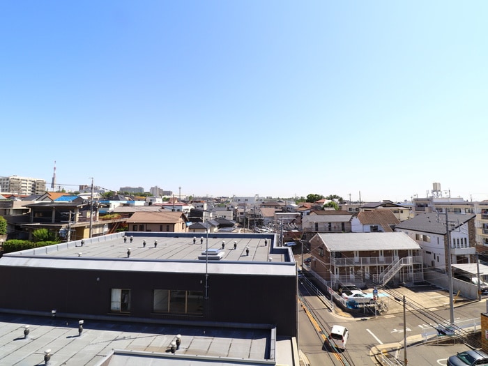 室内からの展望 グリーンビル