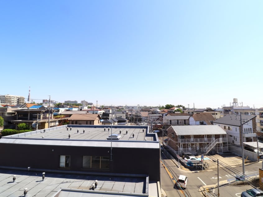 室内からの展望 グリーンビル