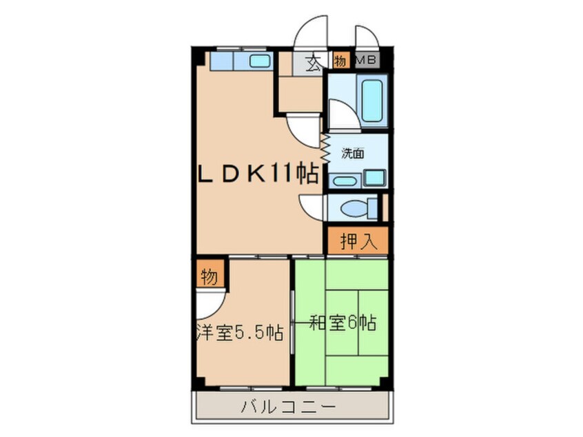 間取図 カーサカラカス