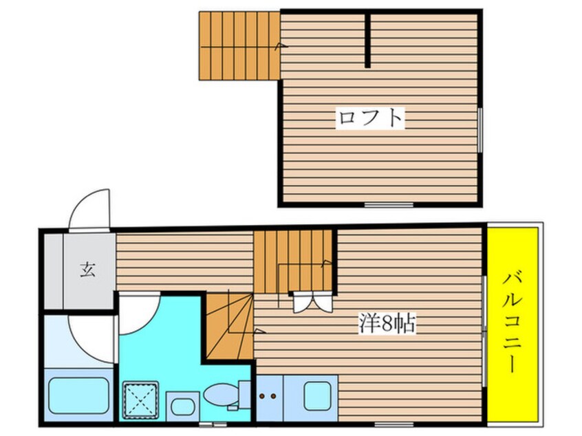 間取図 Casa笠寺