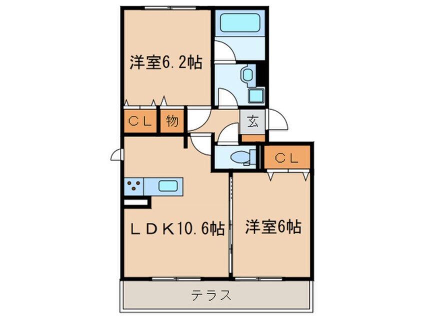 間取図 アリエッタ