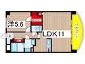 さくらＨｉｌｌｓ　ＹＡＧＯＴＯの間取図