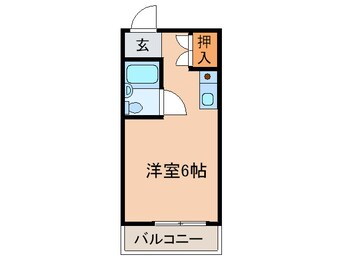 間取図 シャンポ－ル松本