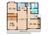 ドール大高 3LDKの間取り