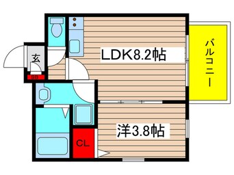 間取図 Cherim道徳