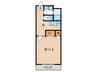 浄水STマンション 1Kの間取り