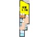七福堂マンション 1Kの間取り