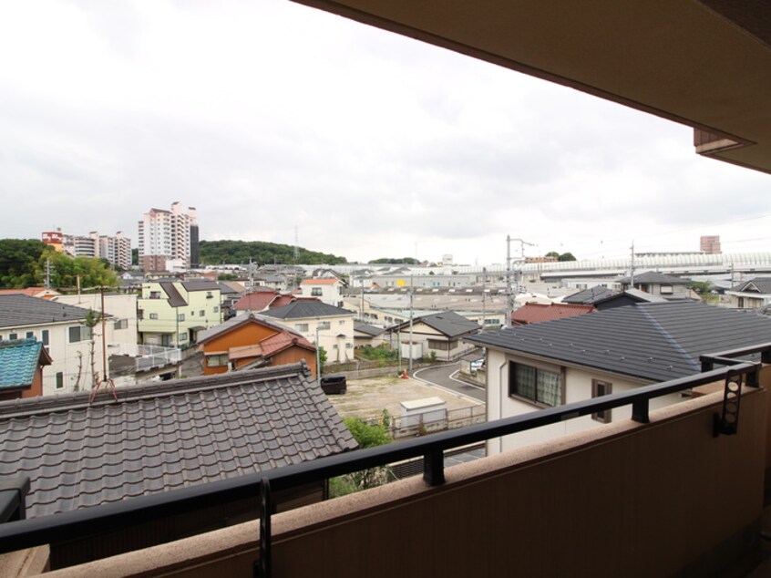 室内からの展望 エポック三丁山