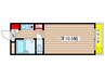 近藤マンション 1Rの間取り