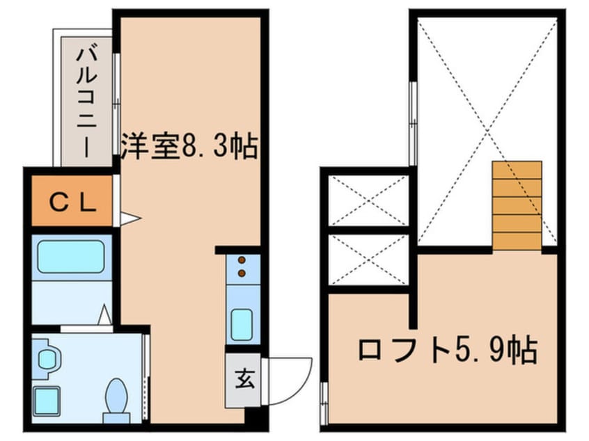 間取図 セジョリグラース