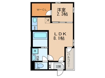 間取図 ハーモニーテラス野田Ⅱ