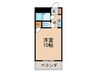 正木ビル 1Kの間取り