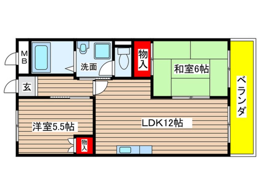 間取図 エスポワール・クラート