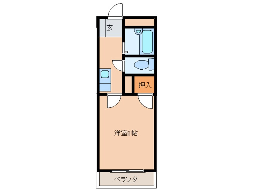 間取図 メゾンドティファニー