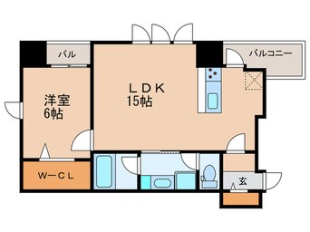 間取図 ＬＩＢＥＲＴＡ　ＣＡＲＩＮＯ