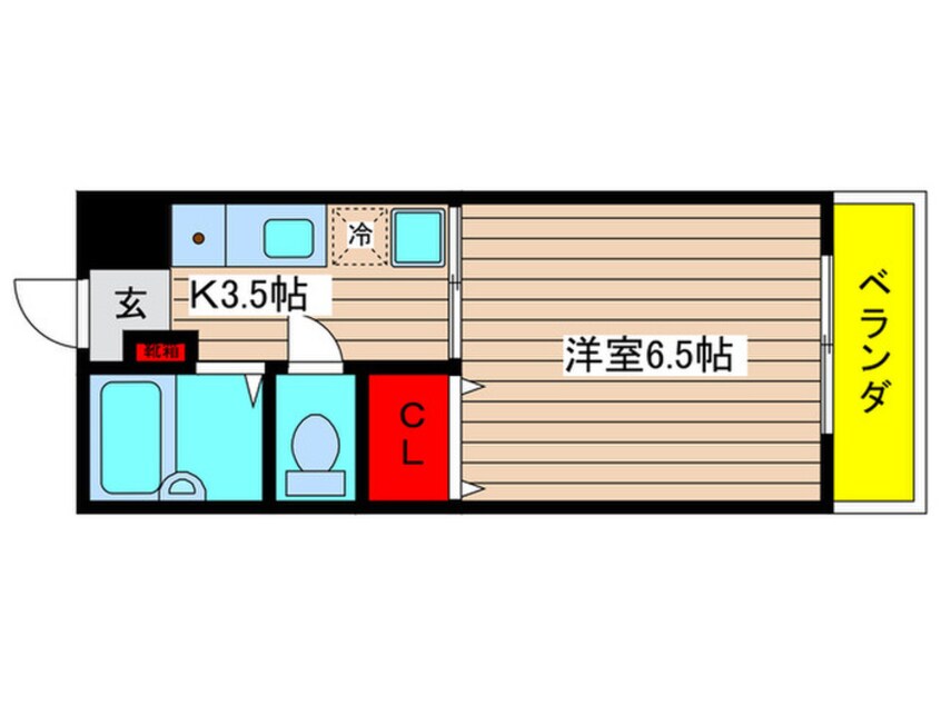 間取図 フォレストK2