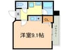 第一中央ビルディング 1Rの間取り
