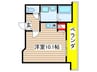第一中央ビルディング 1Rの間取り