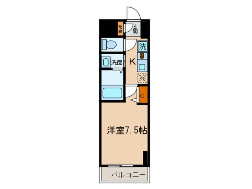 間取図 ファ－ニッシュ太平通