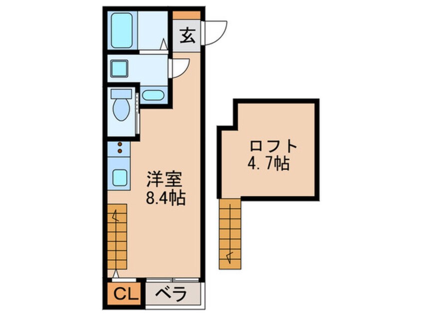 間取図 フレクール浄心