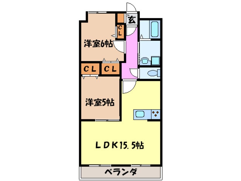 間取図 Ｌｏｔｕｓ覚王山