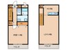 ドゥナーレ名駅西 1LDKの間取り