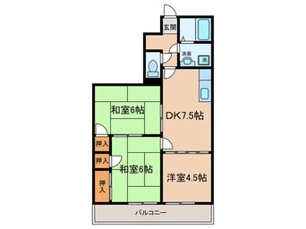 間取図 メゾン畑田