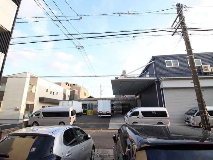 室内からの展望 光ハウス