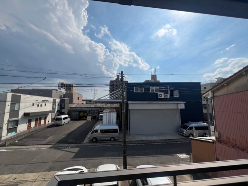 室内からの展望 光ハウス