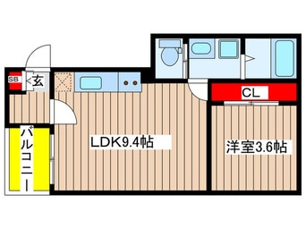 間取図 ハーモニーテラス白水町