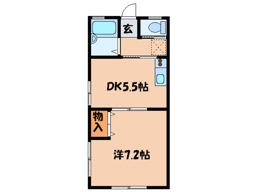 間取図 アドバンス美合