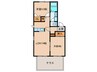 ジュネス 2LDKの間取り