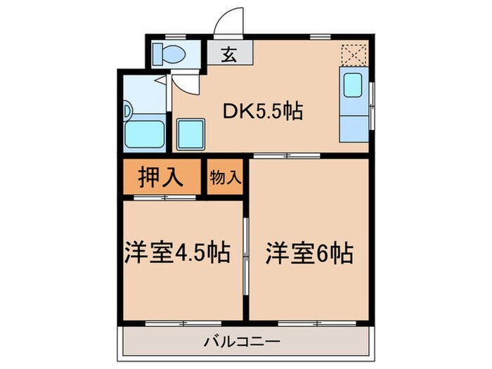 間取り図 エムズハウス栄