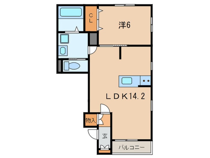 間取り図 Bagus Meijo Park