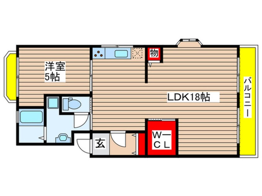 間取図 グリーンコート浅井