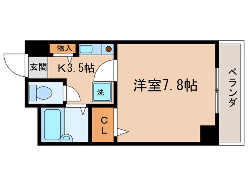 間取図 ロイヤルピジョン八田