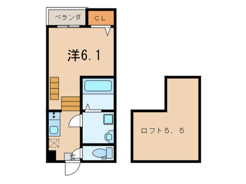 間取図 ジョイハーモニー南川町