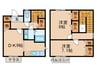 ファミーユ押沢台 2DKの間取り