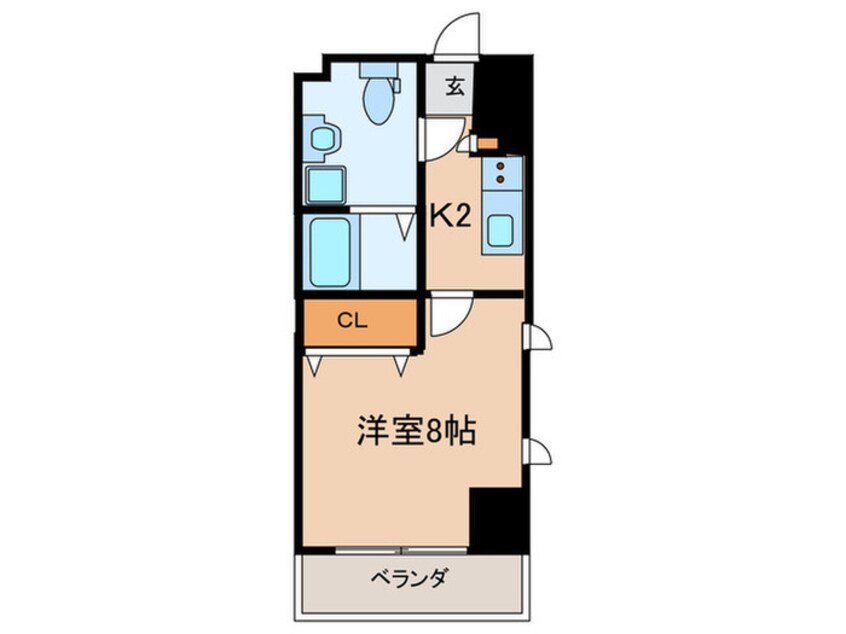 間取図 WESTIN上前津