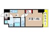 WESTIN上前津 1Kの間取り