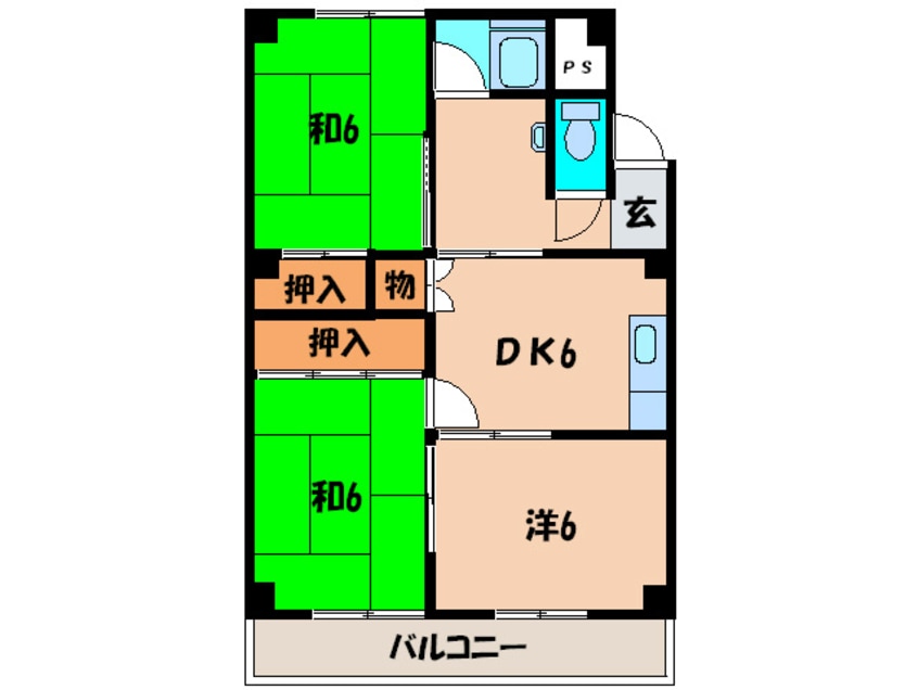 間取図 浅井マンション