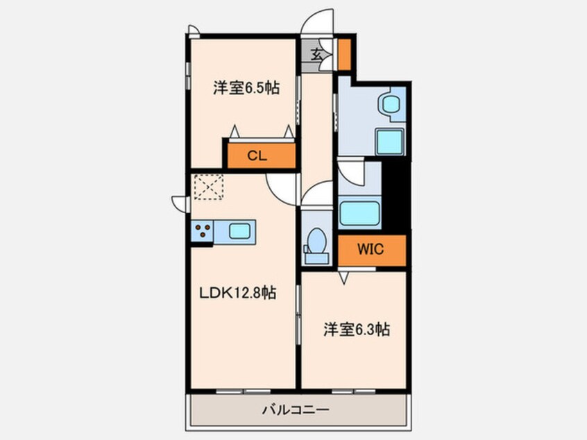 間取図 フェリシアガーデン