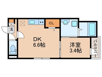 間取図 ハーモニーテラス野並Ⅹ